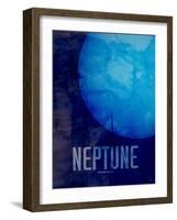 The Planet Neptune-Michael Tompsett-Framed Art Print