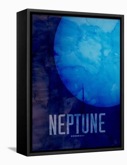 The Planet Neptune-Michael Tompsett-Framed Stretched Canvas