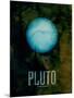 The Planet Pluto-Michael Tompsett-Mounted Art Print