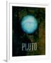 The Planet Pluto-Michael Tompsett-Framed Art Print