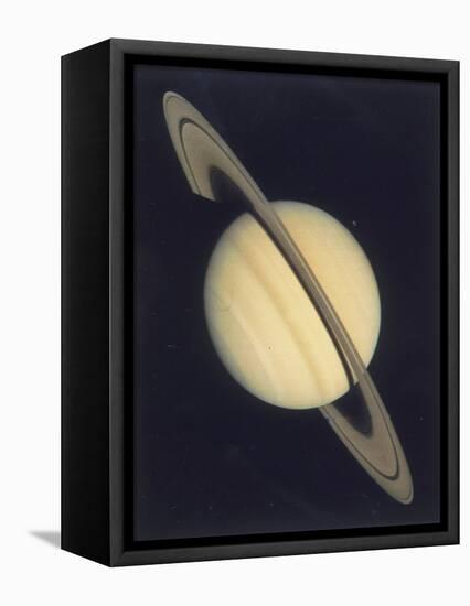 The Planet Saturn, 1980-null-Framed Stretched Canvas