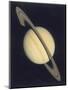 The Planet Saturn, 1980-null-Mounted Premium Giclee Print