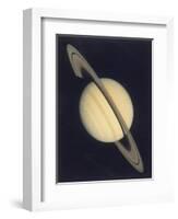 The Planet Saturn, 1980-null-Framed Giclee Print