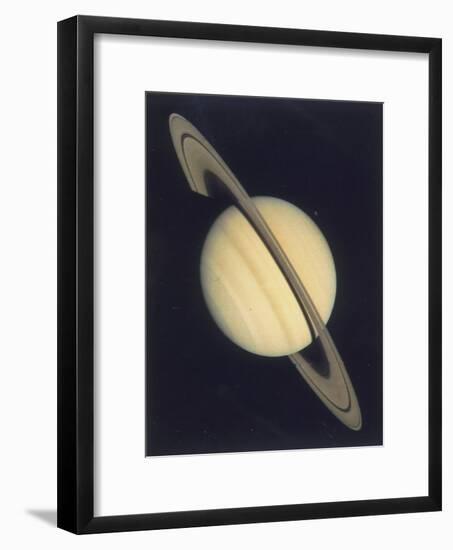 The Planet Saturn, 1980-null-Framed Giclee Print