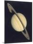 The Planet Saturn, 1980-null-Mounted Giclee Print