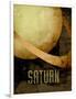 The Planet Saturn-Michael Tompsett-Framed Premium Giclee Print