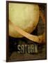 The Planet Saturn-Michael Tompsett-Framed Premium Giclee Print