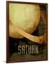 The Planet Saturn-Michael Tompsett-Framed Art Print