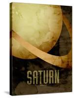 The Planet Saturn-Michael Tompsett-Stretched Canvas