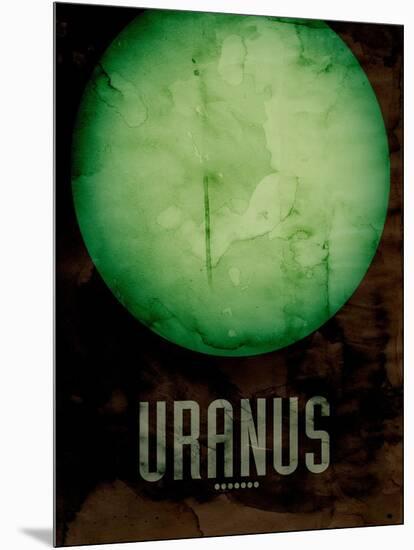 The Planet Uranus-Michael Tompsett-Mounted Art Print