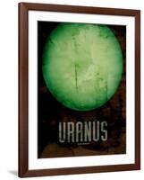 The Planet Uranus-Michael Tompsett-Framed Art Print