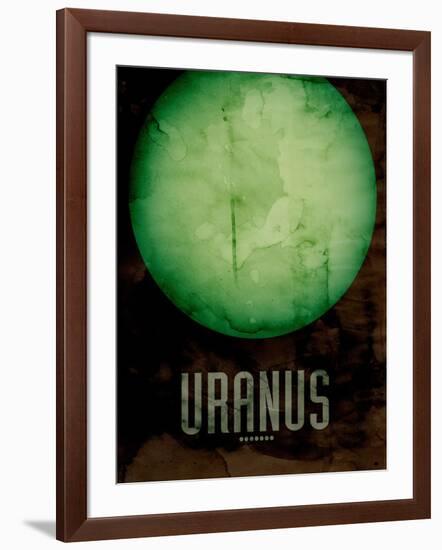 The Planet Uranus-Michael Tompsett-Framed Art Print