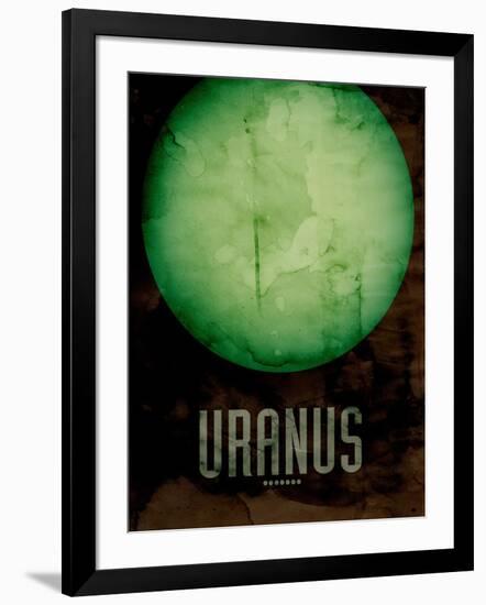 The Planet Uranus-Michael Tompsett-Framed Art Print