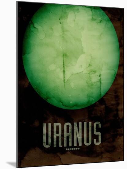 The Planet Uranus-Michael Tompsett-Mounted Art Print