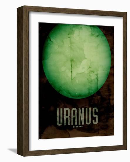 The Planet Uranus-Michael Tompsett-Framed Art Print