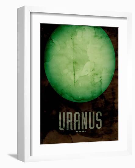 The Planet Uranus-Michael Tompsett-Framed Art Print