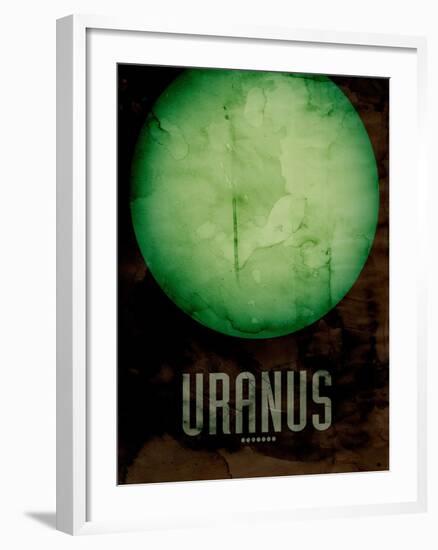 The Planet Uranus-Michael Tompsett-Framed Art Print