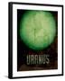 The Planet Uranus-Michael Tompsett-Framed Art Print