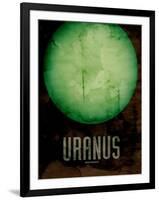 The Planet Uranus-Michael Tompsett-Framed Art Print