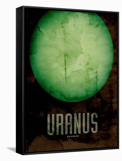 The Planet Uranus-Michael Tompsett-Framed Stretched Canvas