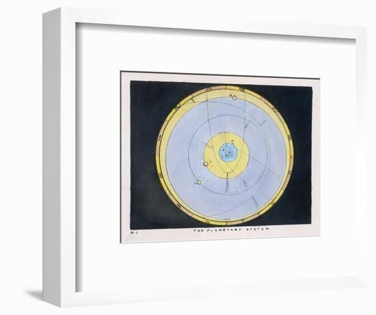 The Planetary System-Charles F. Bunt-Framed Art Print