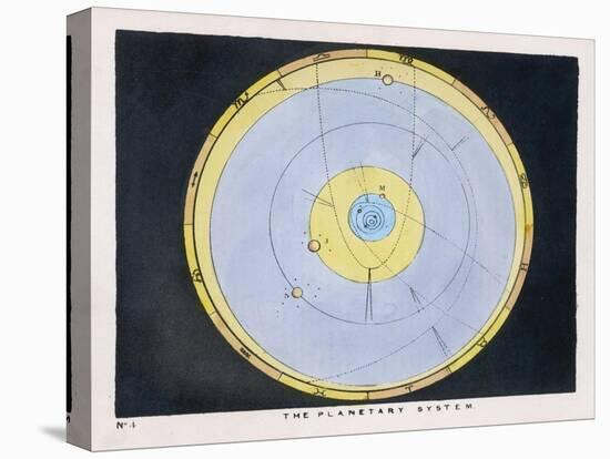 The Planetary System-Charles F. Bunt-Stretched Canvas