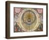 The Planisphere of Brahe, Harmonia Macrocosmica, 1660-Science Source-Framed Giclee Print