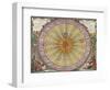 The Planisphere of Copernicus, Harmonia Macrocosmica, 1660-Science Source-Framed Premium Giclee Print