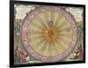 The Planisphere of Copernicus, Harmonia Macrocosmica, 1660-Science Source-Framed Giclee Print