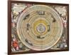 The Planisphere of Ptolemy, Harmonia Macrocosmica, 1660-Science Source-Framed Giclee Print