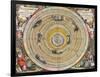 The Planisphere of Ptolemy, Harmonia Macrocosmica, 1660-Science Source-Framed Giclee Print