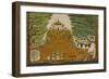 The Plantation, c.1825-American School-Framed Giclee Print