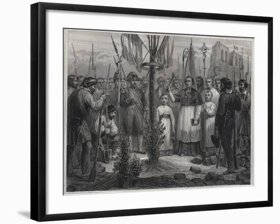 The Plantation of a Liberty Tree-Stefano Bianchetti-Framed Giclee Print