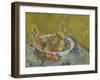 The Plate of Apples, C.1877-Paul Cezanne-Framed Giclee Print