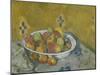 The Plate of Apples, C.1877-Paul Cezanne-Mounted Giclee Print