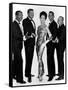 The Platters Groupe De Musiciens Rythm and Blues Chanteurs Noirs-null-Framed Stretched Canvas