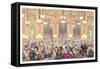 The Play of the King-Urrabieta-Framed Stretched Canvas