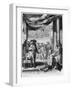 The Play Scene, from "Hamlet" by William Shakespeare (1564-1616)By Hubert Gravelot (1699-1773)-Francis Hayman-Framed Giclee Print