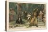 The Play Scene from Hamlet-Henry Marriott Paget-Stretched Canvas