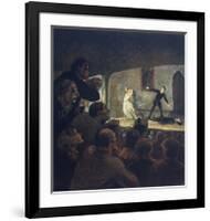 The Play-Honore Daumier-Framed Collectable Print