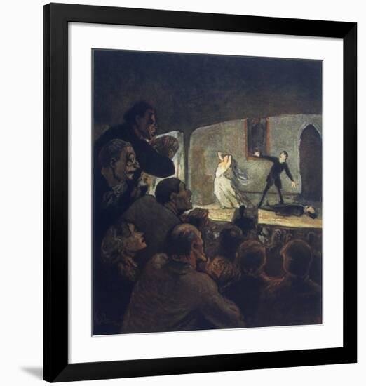 The Play-Honore Daumier-Framed Collectable Print