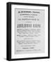 The Playbill for the First Performance of the Ballet Swan Lake at the Bolshoi Theatre, 1877-null-Framed Giclee Print
