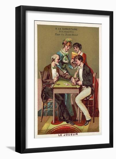 The Player-null-Framed Giclee Print