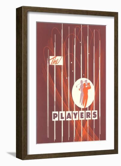 The Players-null-Framed Giclee Print