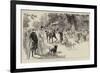 The Playground of Paris, a Fine Day in the Bois De Boulogne-null-Framed Giclee Print