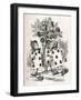 The playing-card Gardeners painting-John Tenniel-Framed Giclee Print