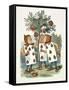 The Playing Cards-John Teniel-Framed Stretched Canvas