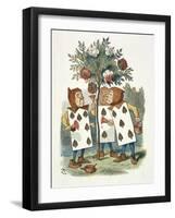 The Playing Cards-John Teniel-Framed Giclee Print