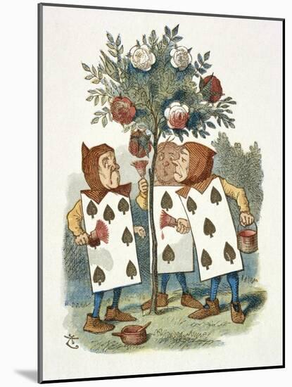 The Playing Cards-John Teniel-Mounted Giclee Print