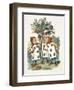 The Playing Cards-John Teniel-Framed Premium Giclee Print